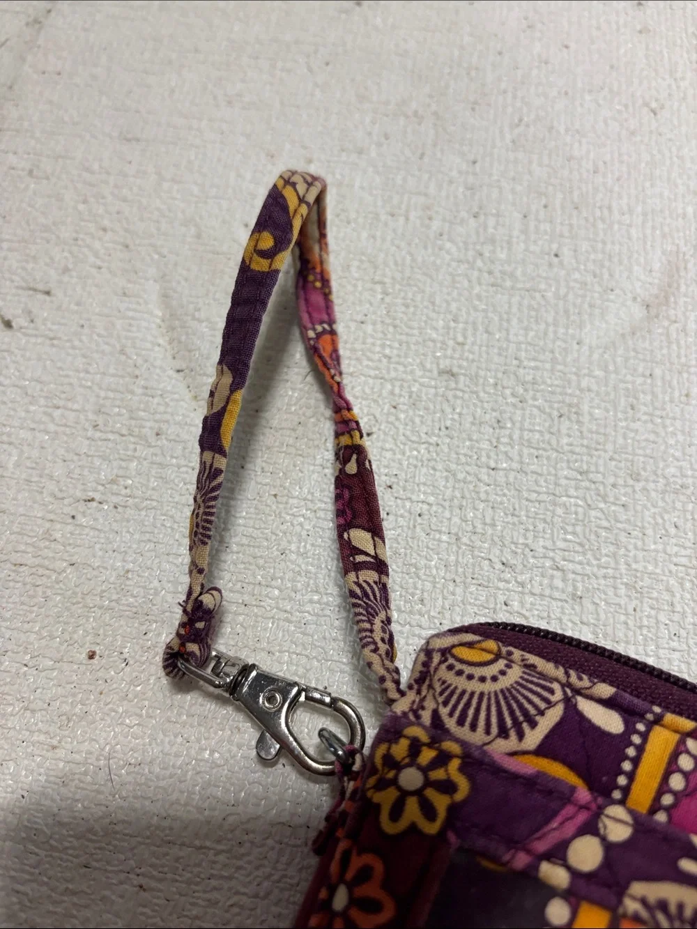 This Vera Bradley wristlet wallet in the retired 